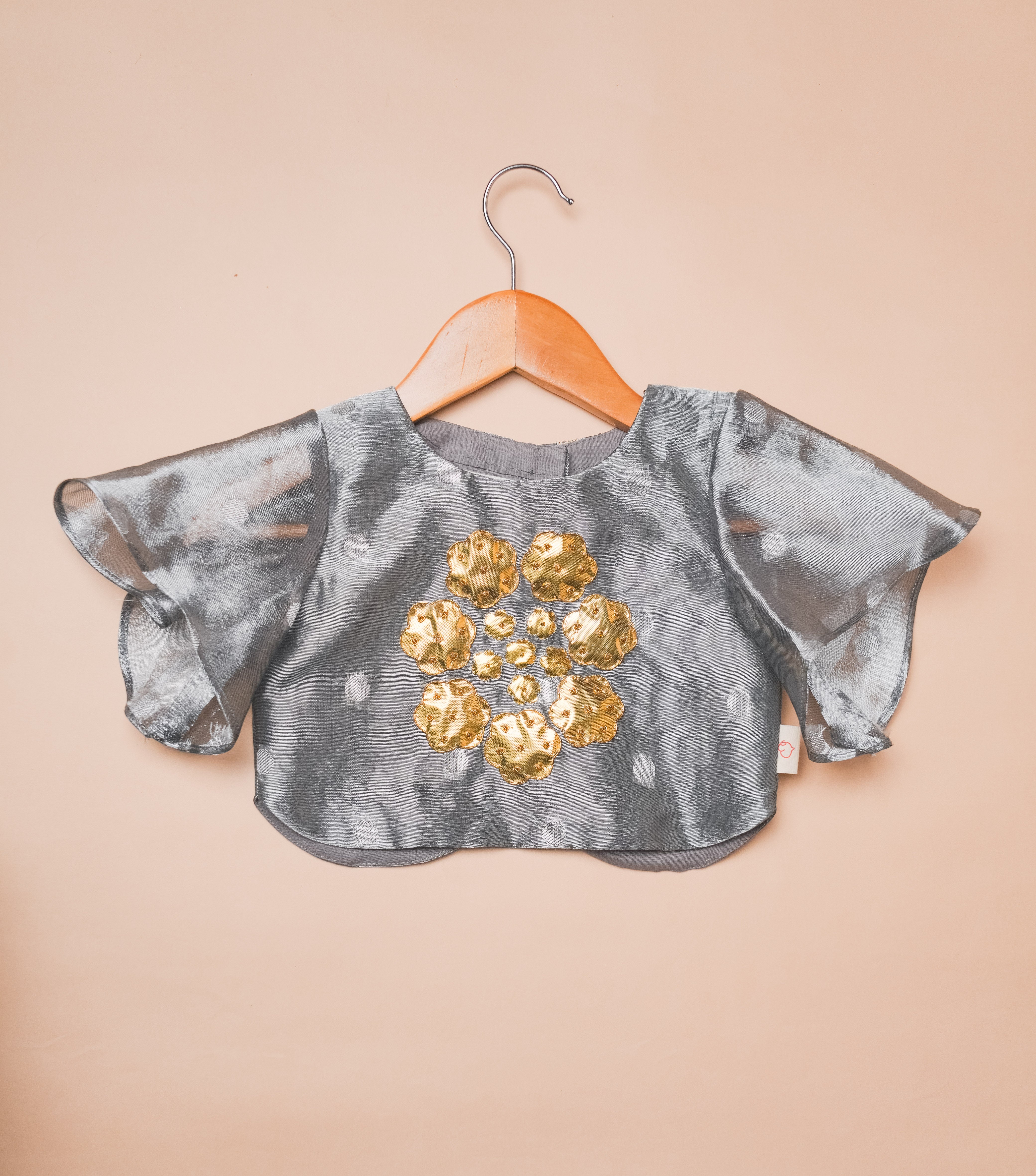 Chandni gold gotta patti lehenga Set