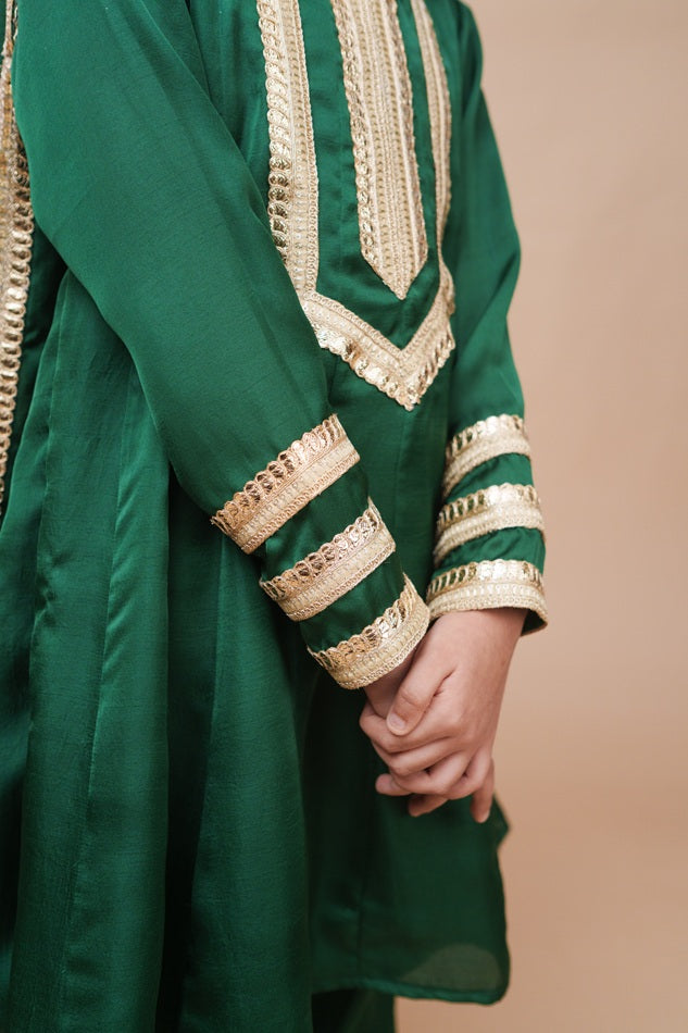 Panna Anarkali Set
