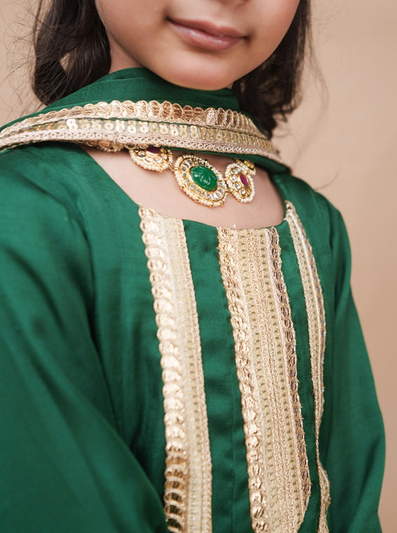 Panna Anarkali Set