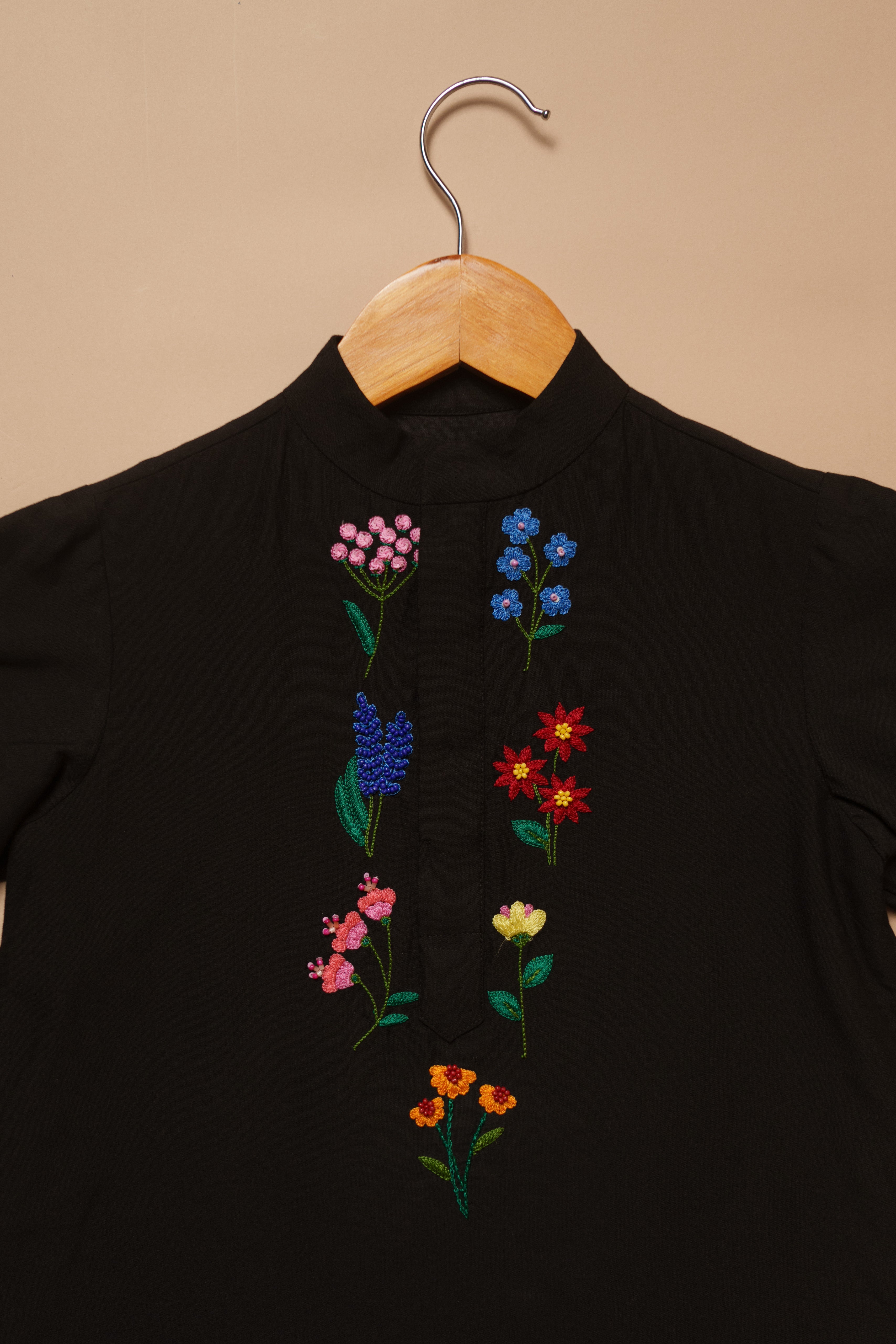 Twilight Bloom Boys Kurta Set