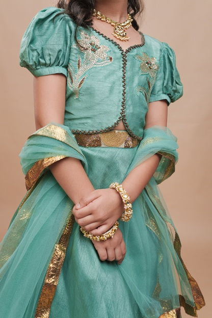 Hara Gul Lehnga Set