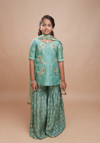Hara Gul Sharara Set