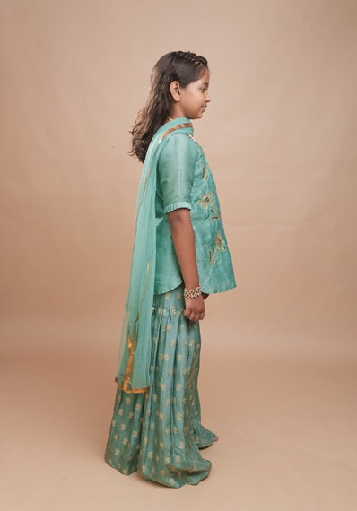 Hara Gul Sharara Set