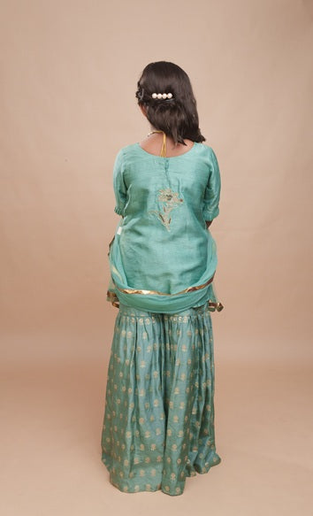 Hara Gul Sharara Set