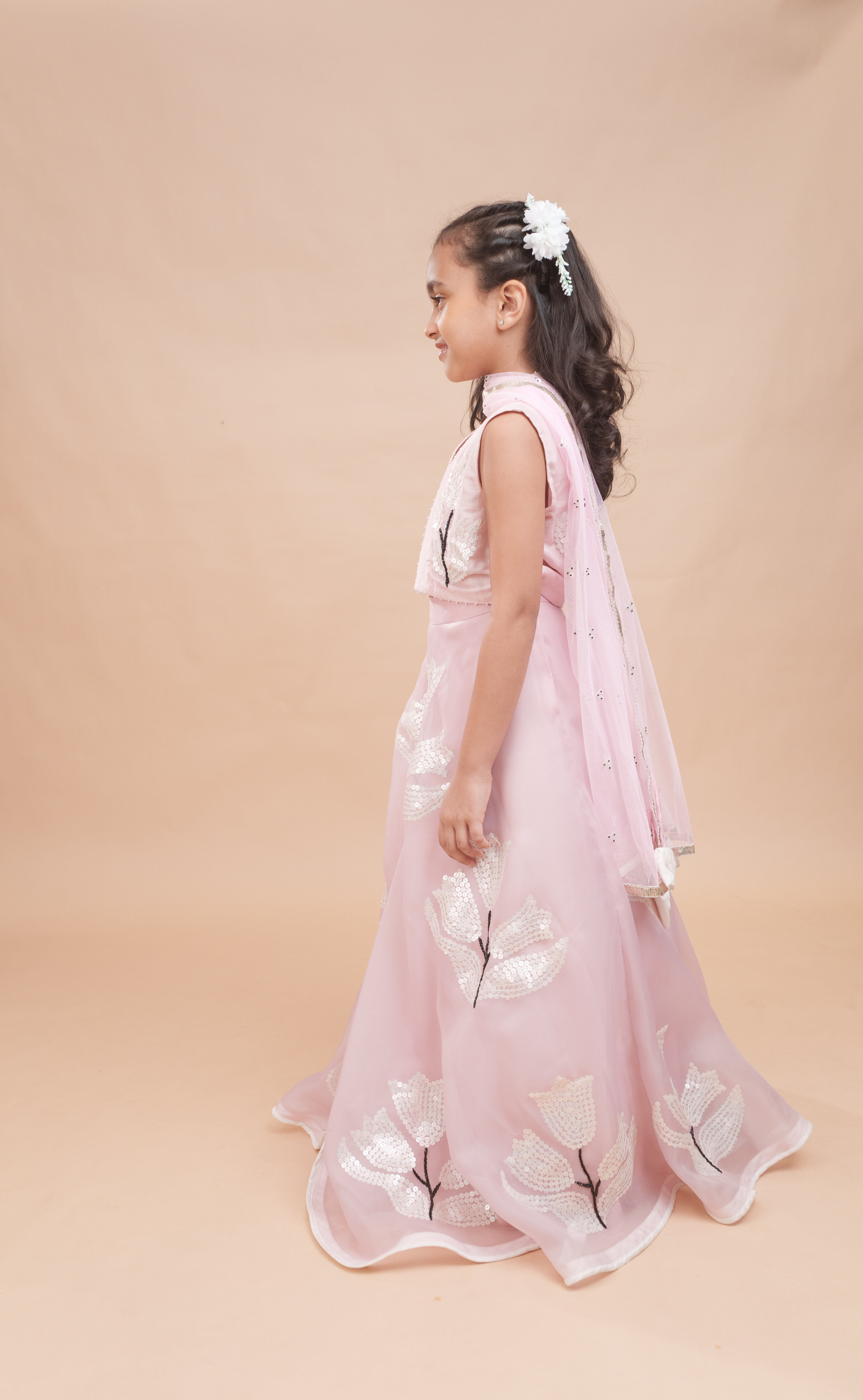 Blush Tulip Lehenga Set