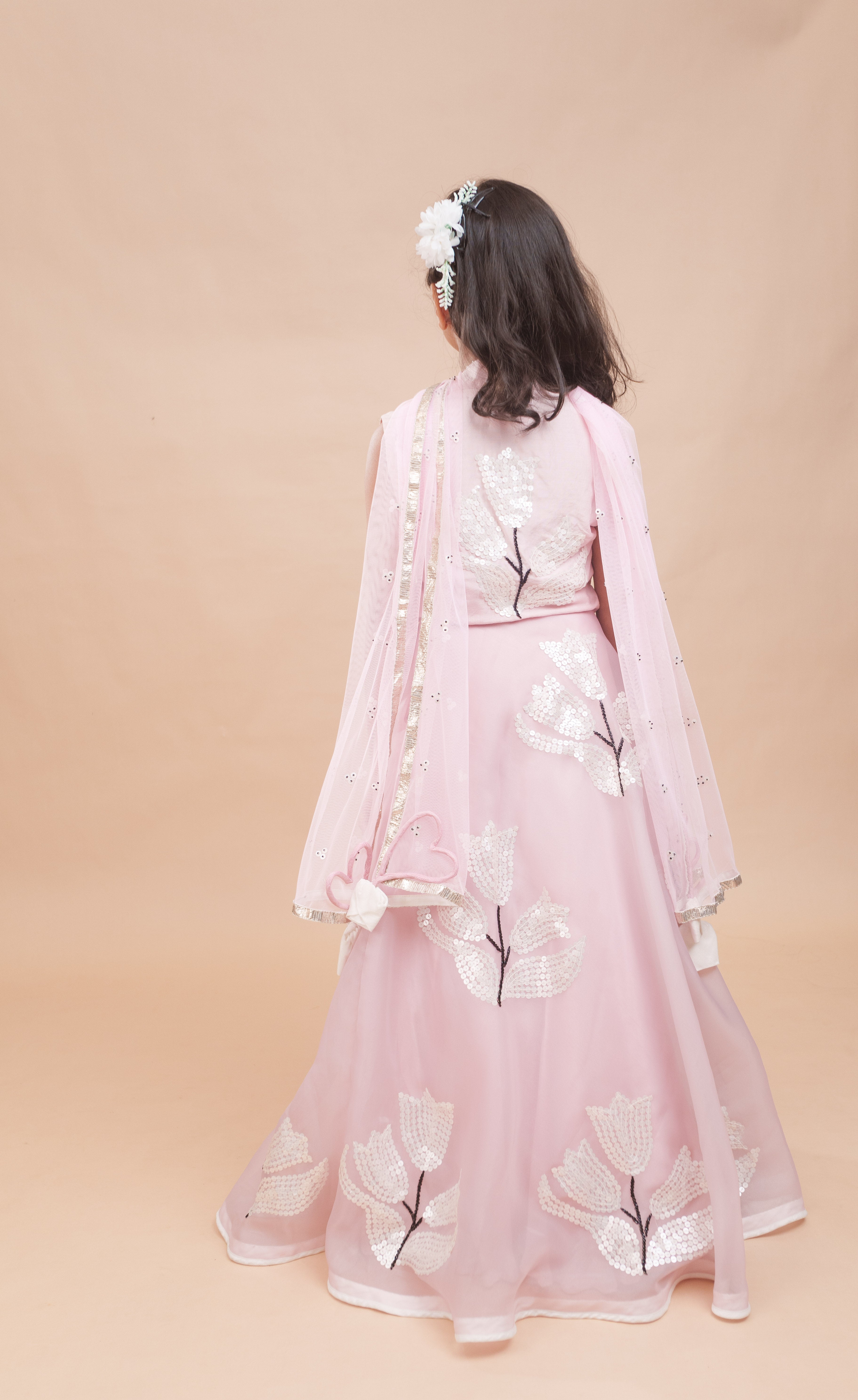 Blush Tulip Lehenga Set