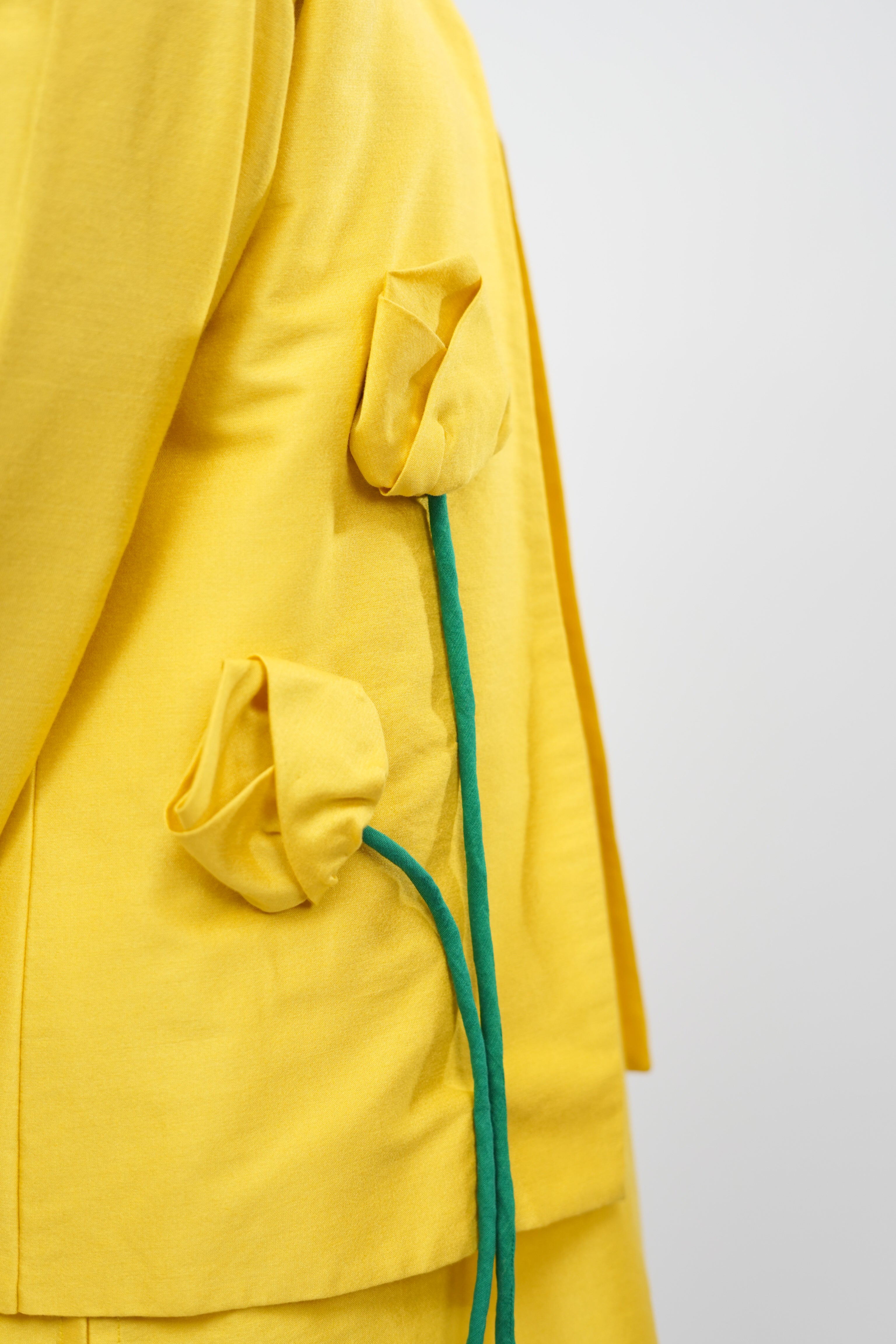 Sunny Bloom Nehru Jacket Set