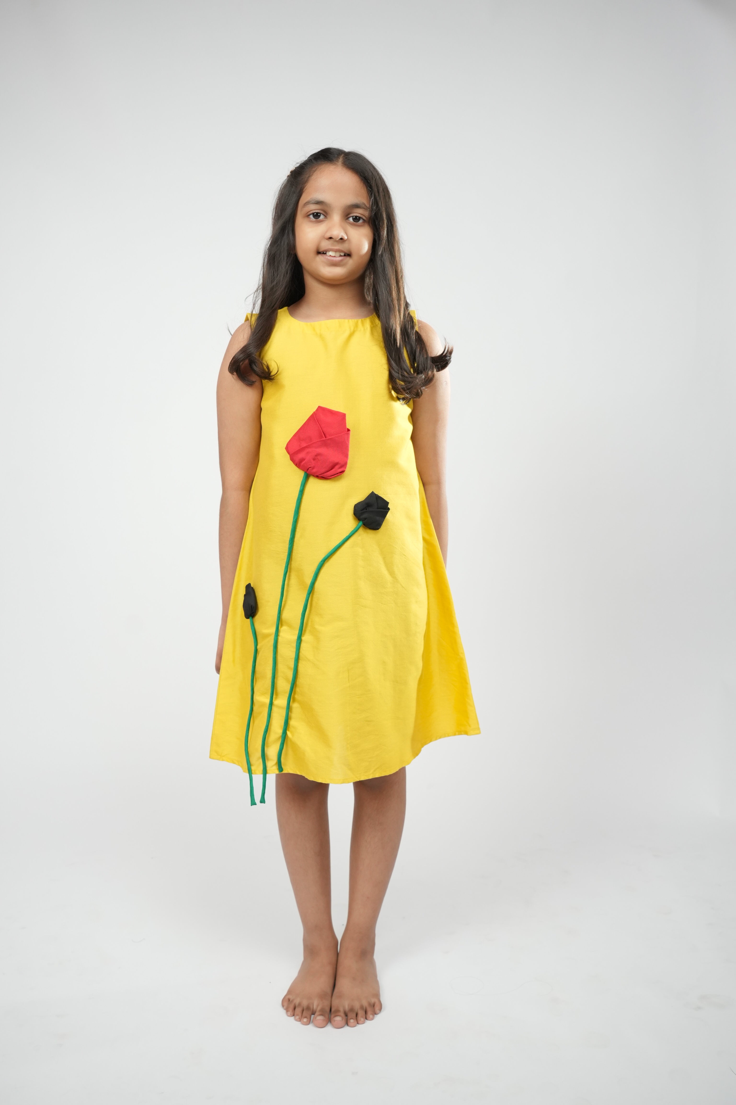 Sunny Bloom Tulip Dress