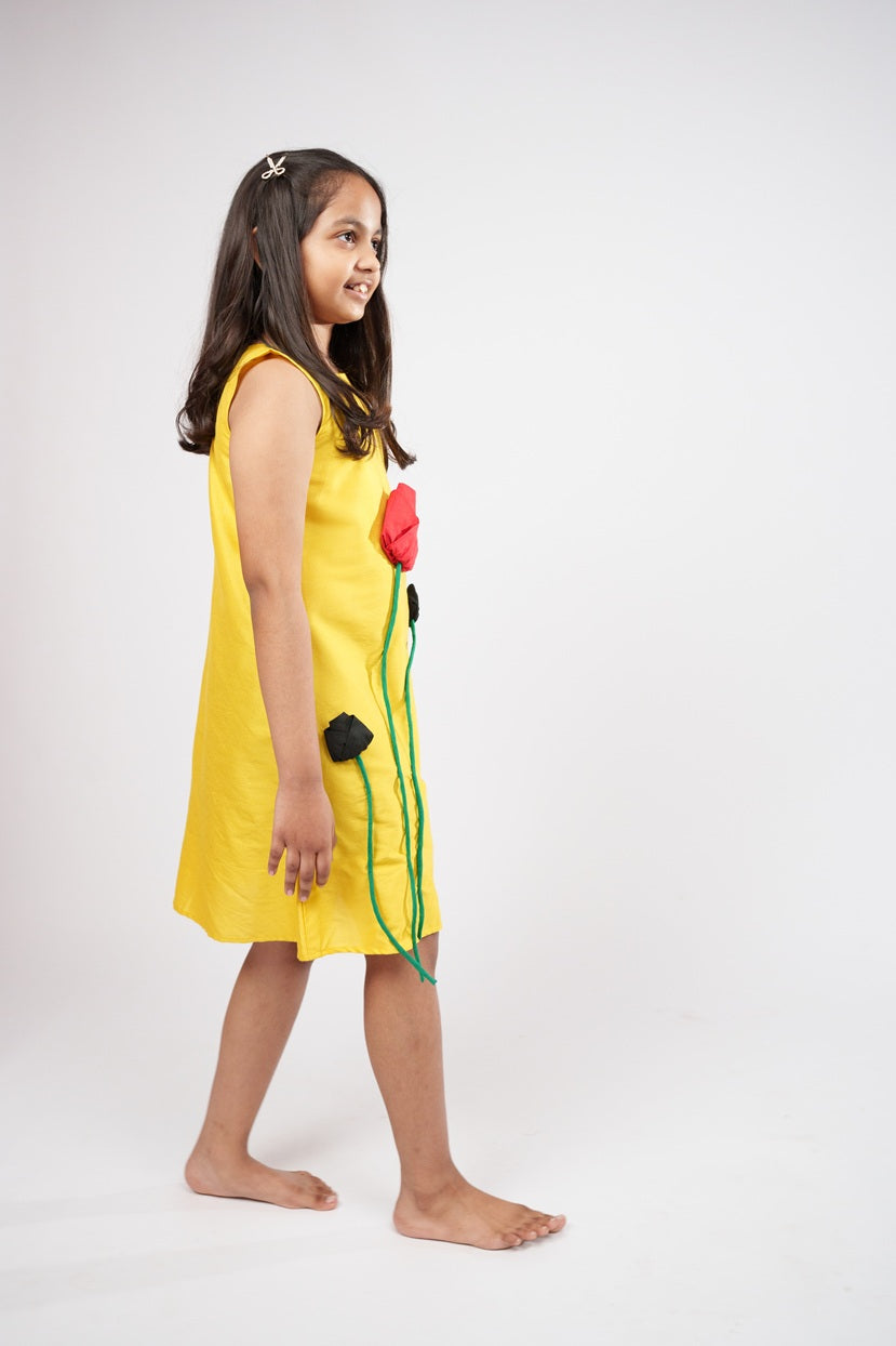 Sunny Bloom Tulip Dress