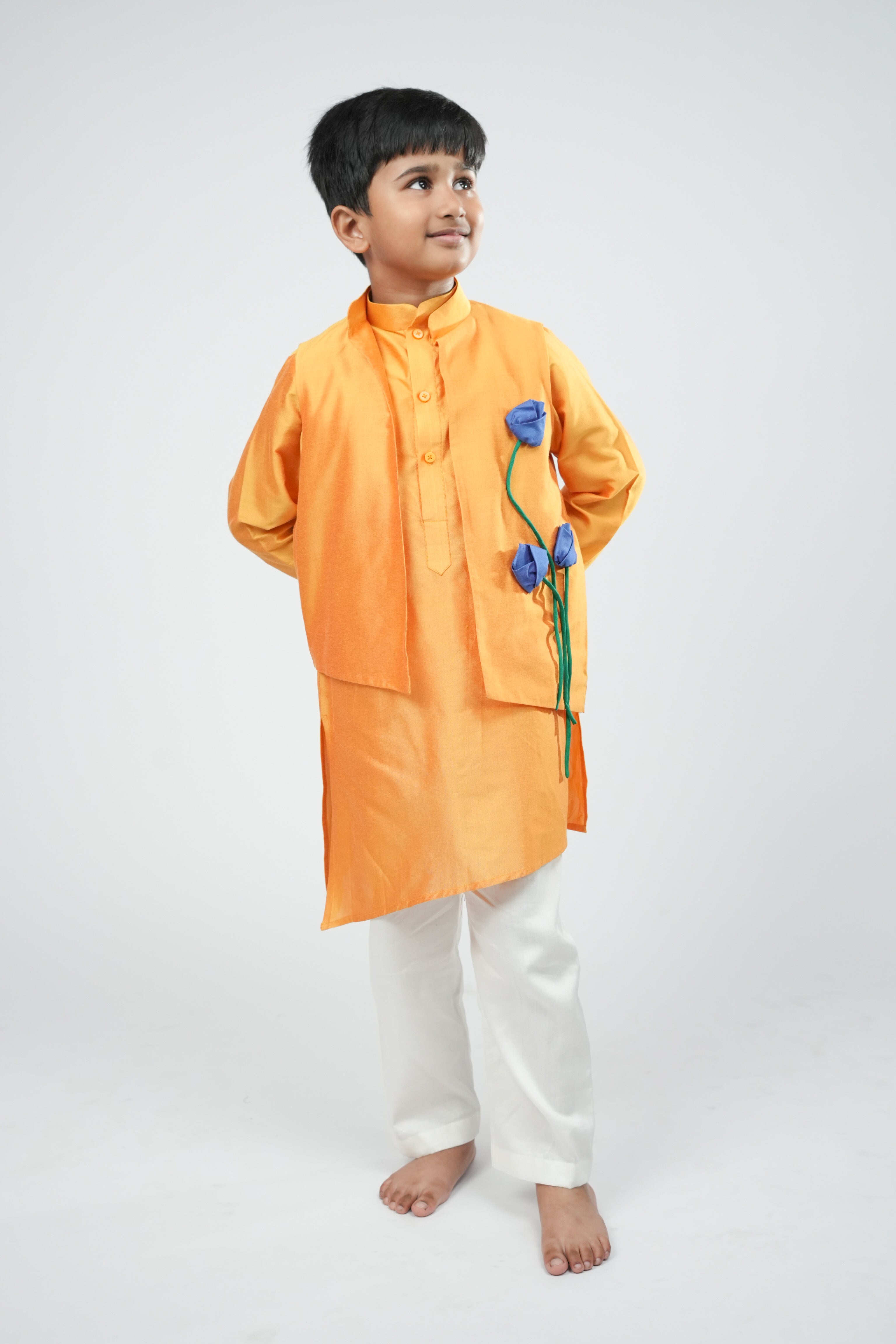 Sunny Meadows Nehru Jacket Set