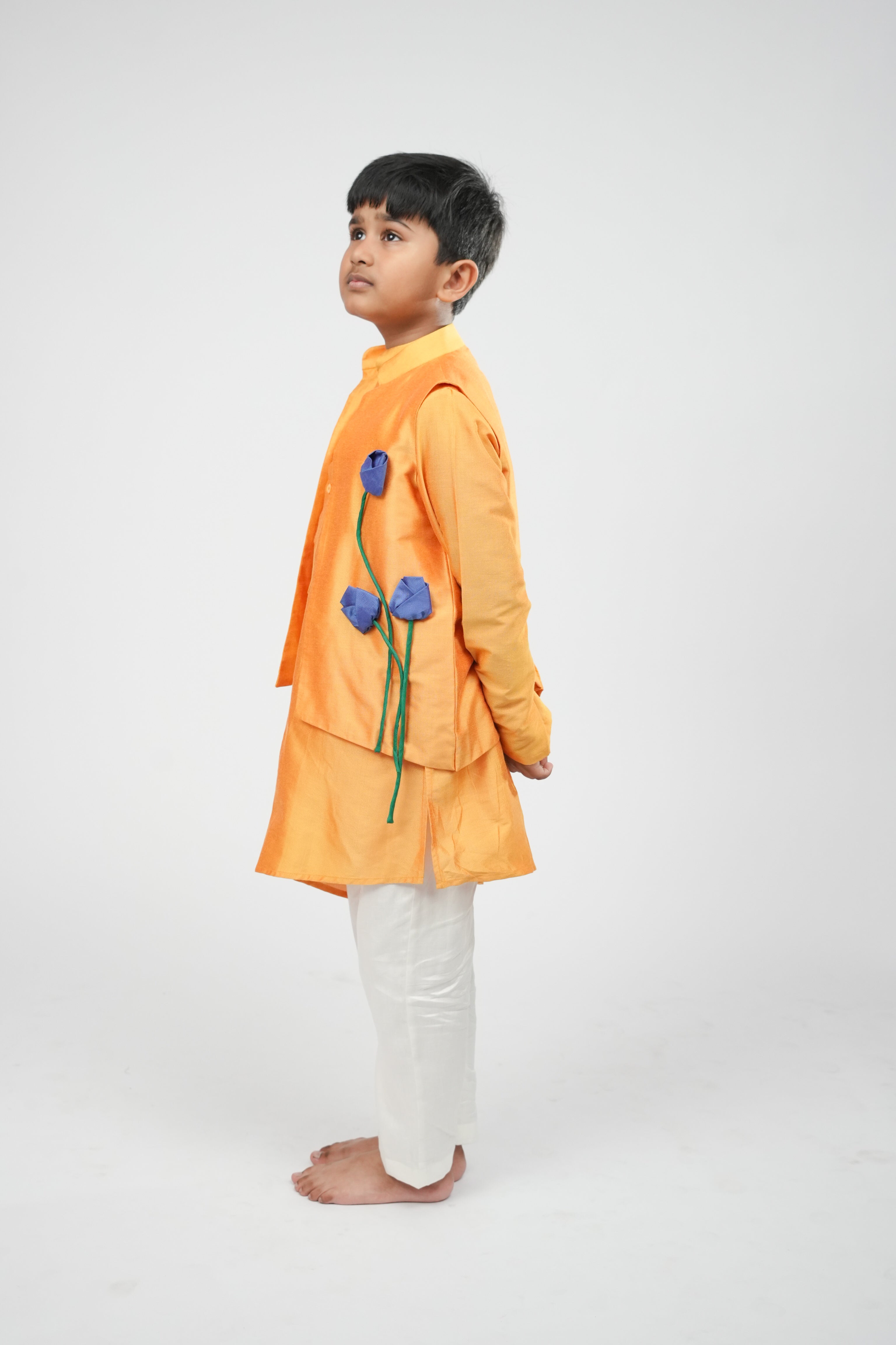 Sunny Meadows Nehru Jacket Set