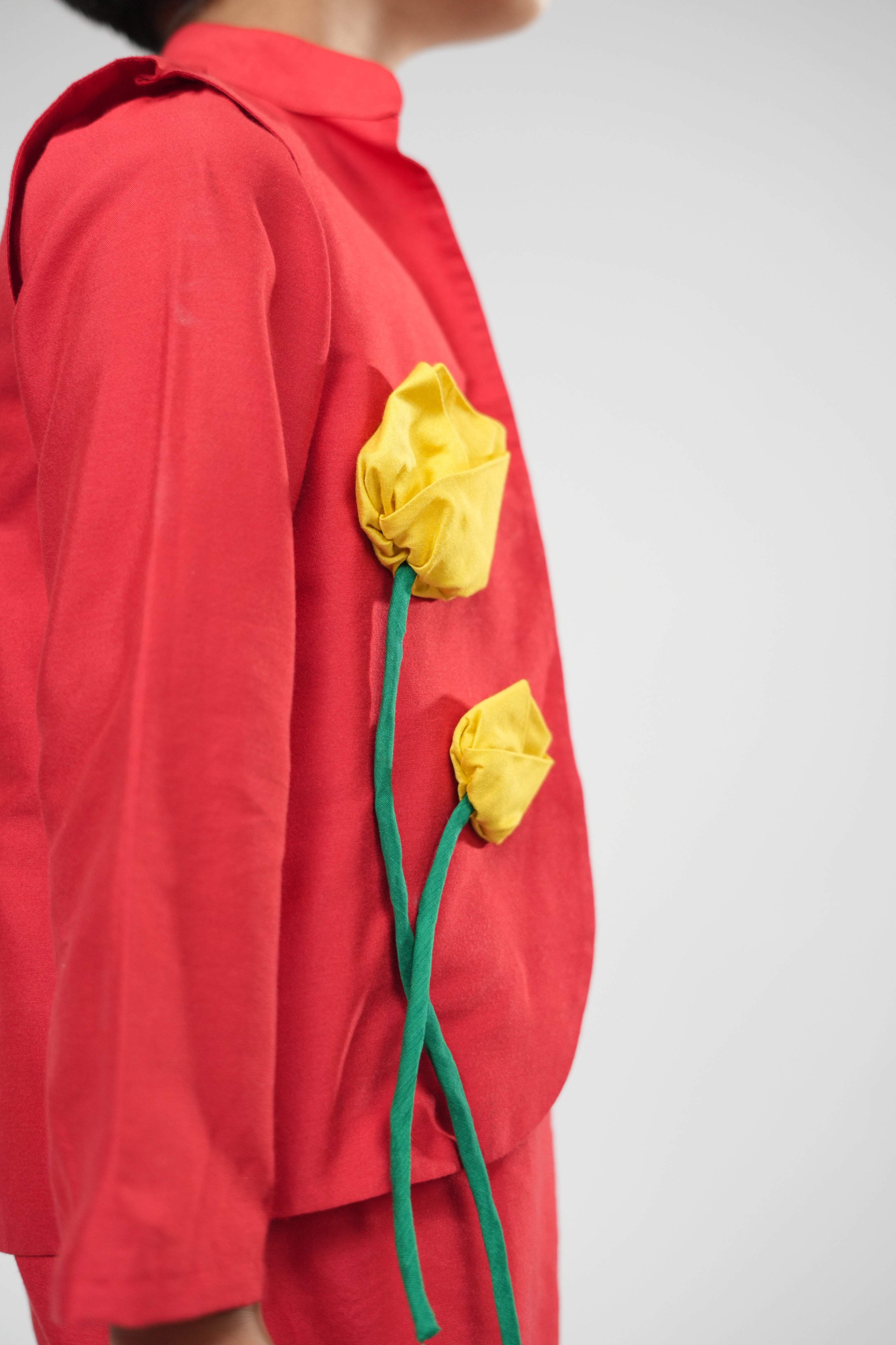 Tulip Ember Nehru Jacket Set