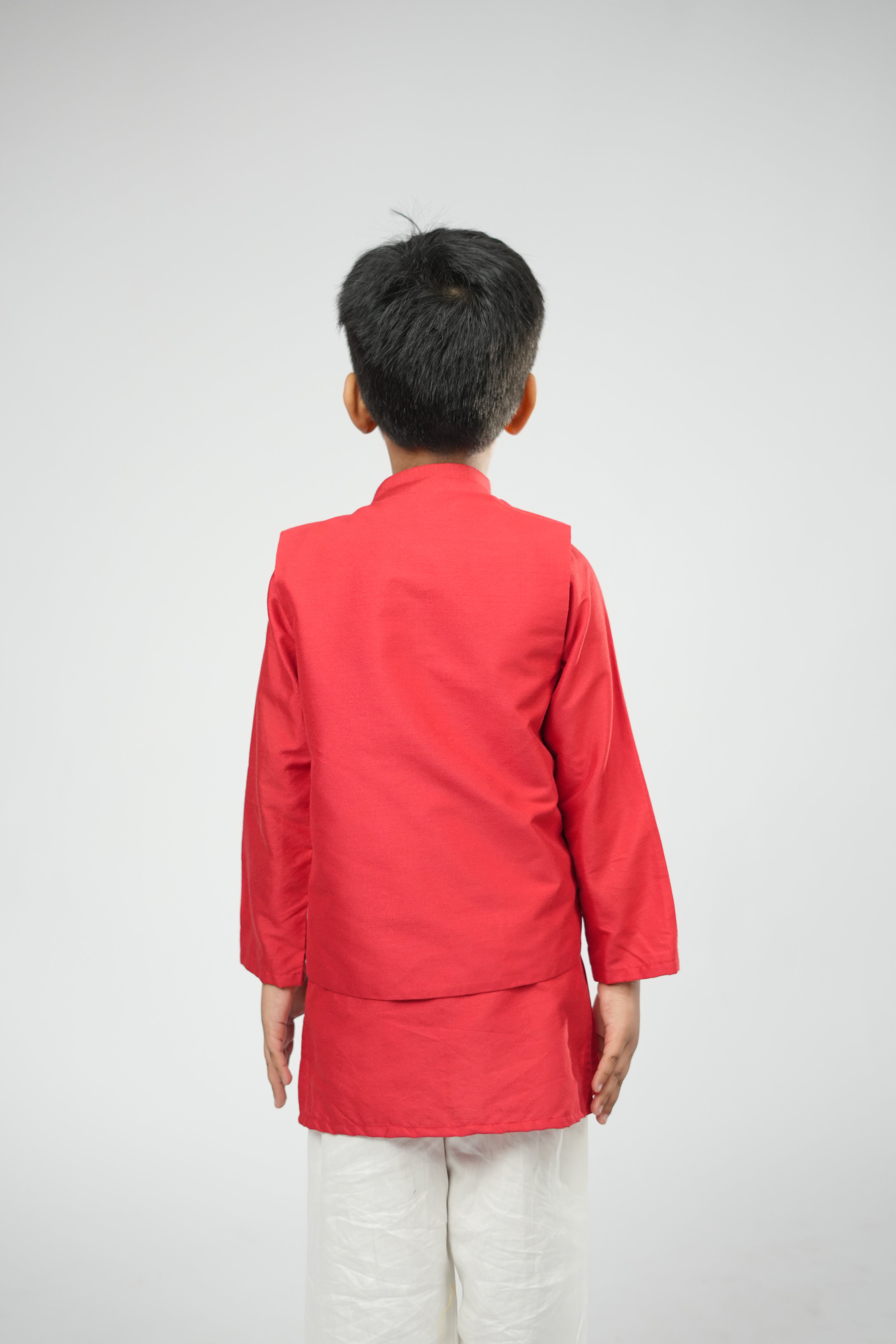 Tulip Ember Nehru Jacket Set