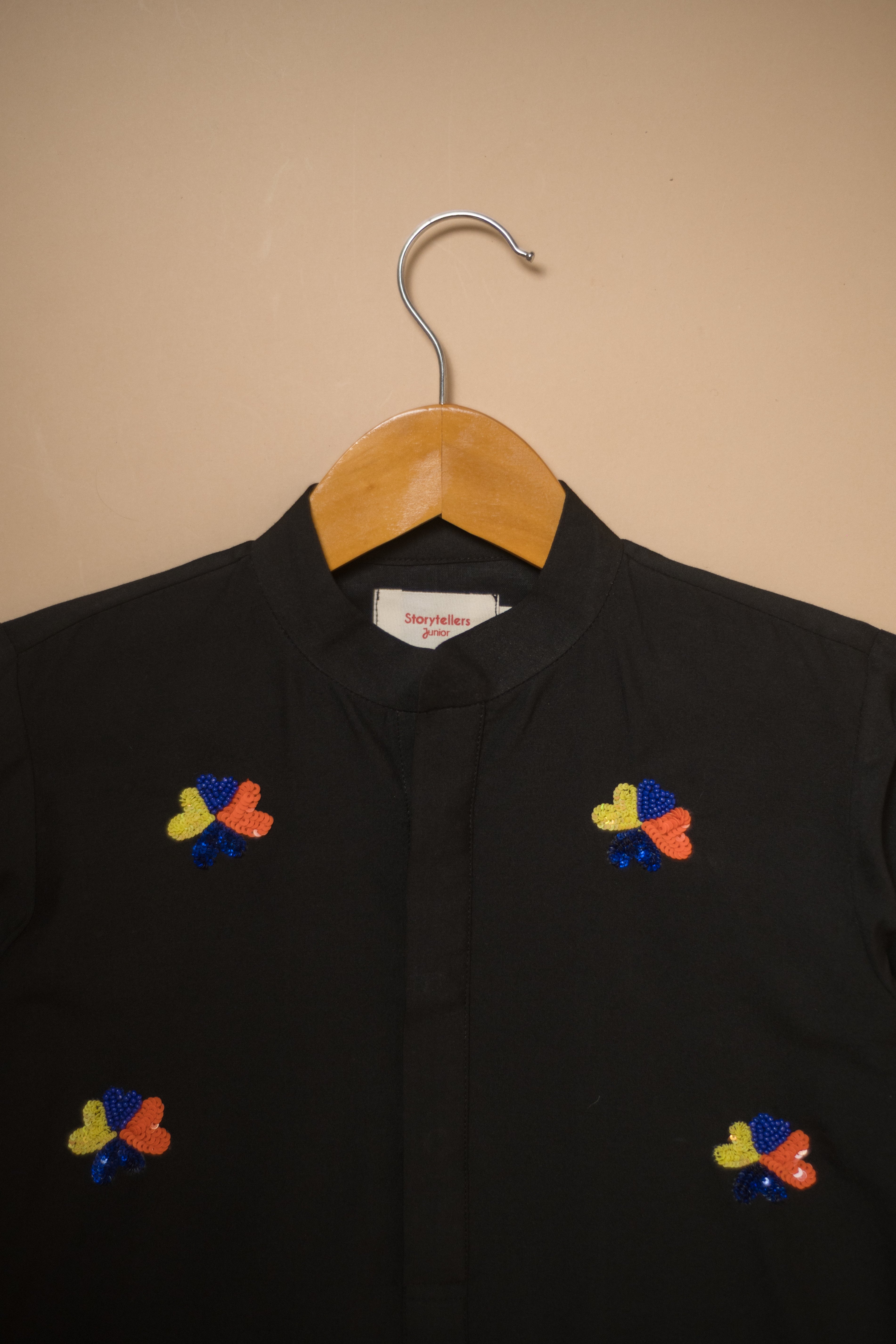 Midnight Bloom Kurta Set