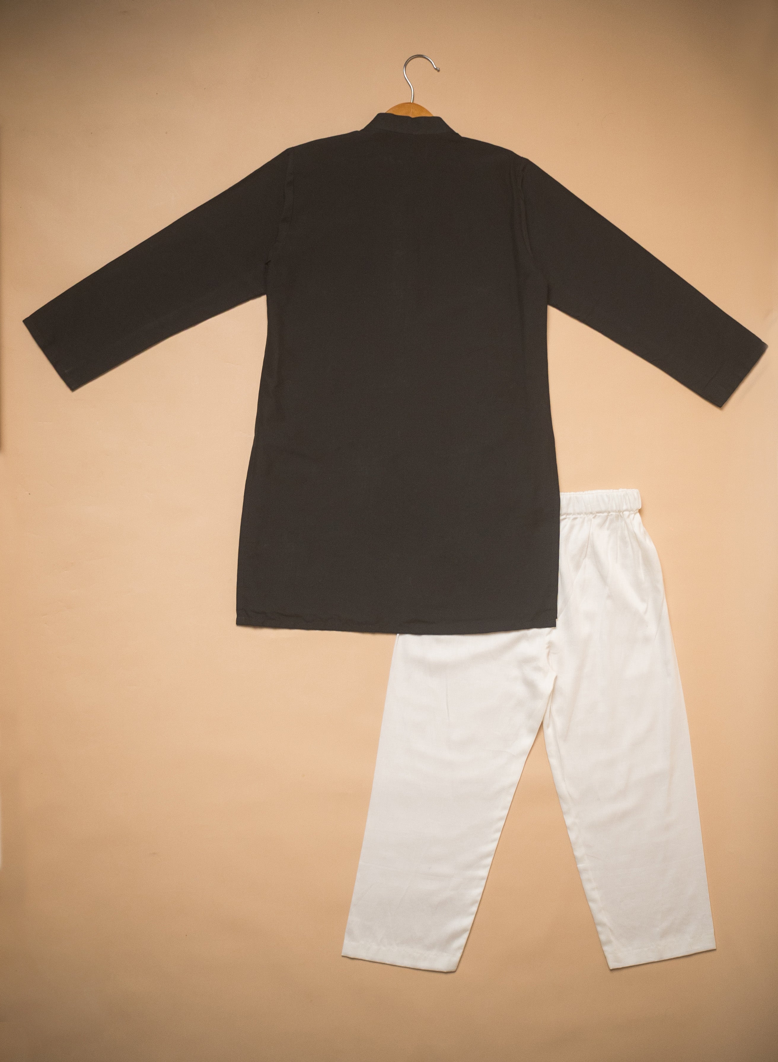 Midnight Bloom Kurta Set