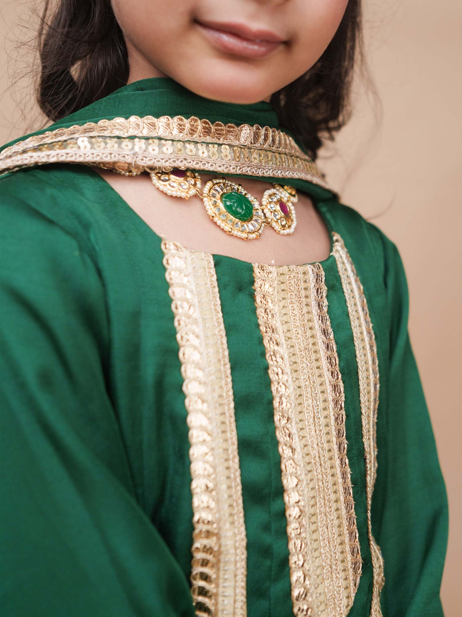 Panna Anarkali Set