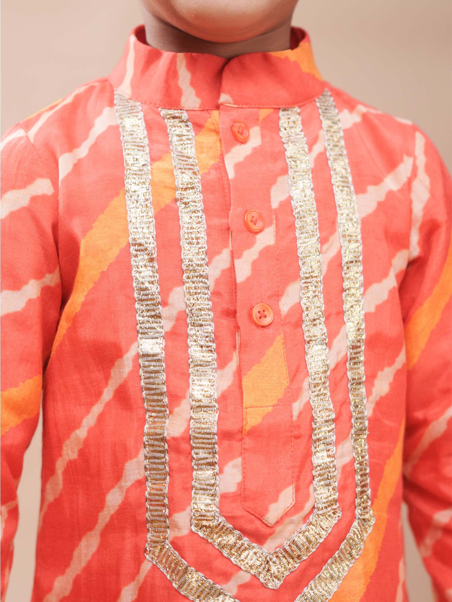 Rangeela Leheriya Kurta Set