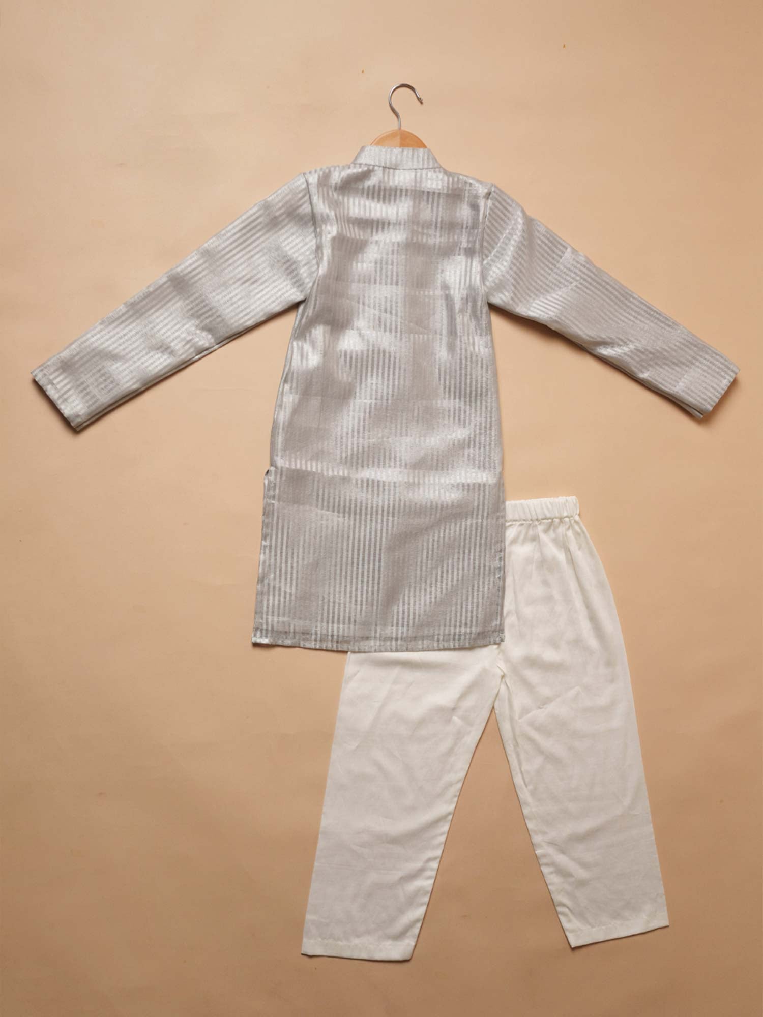 Chand silver gota  Kurta Set