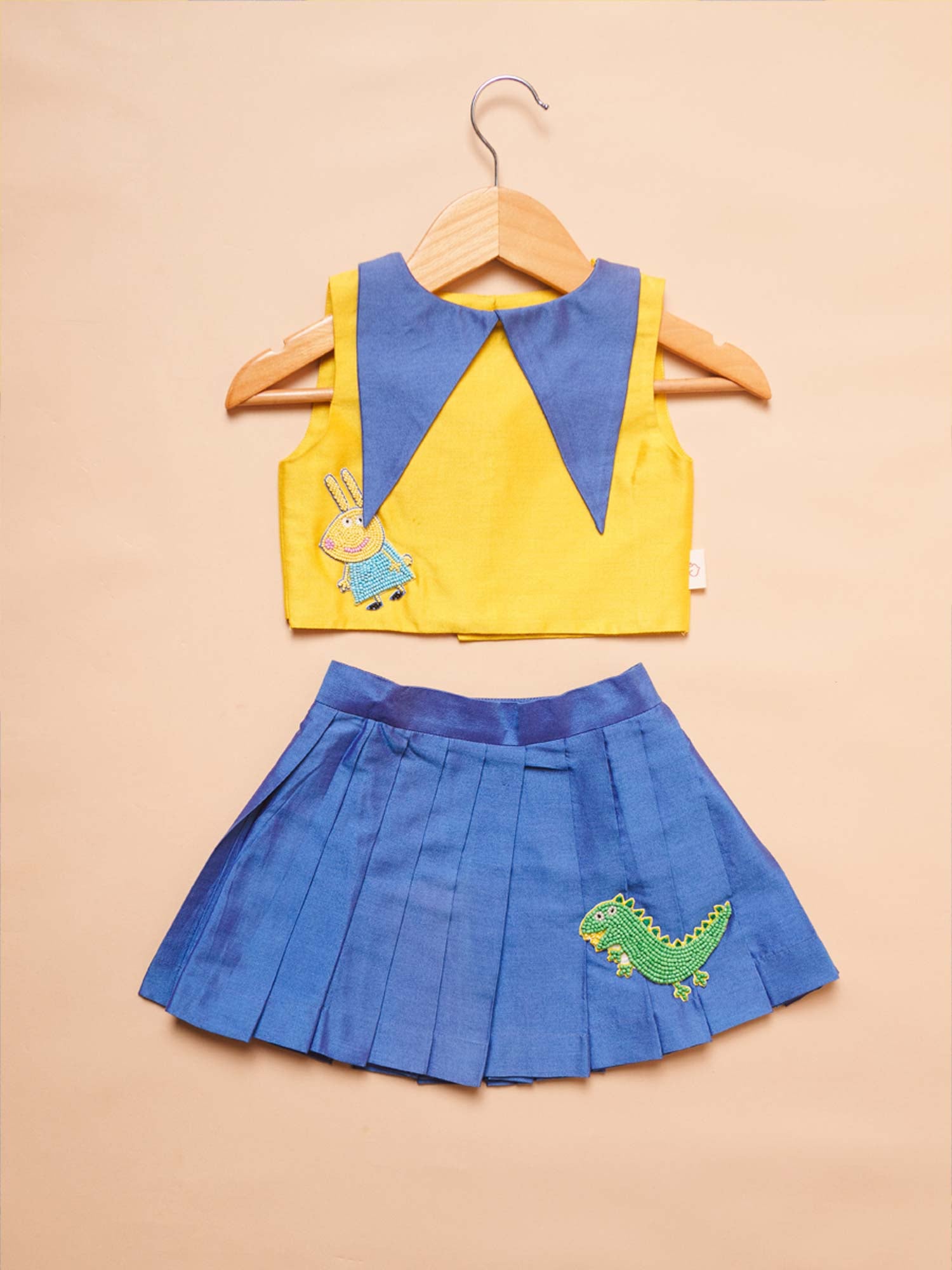 Peppa Dinosaur Skirt Top Set