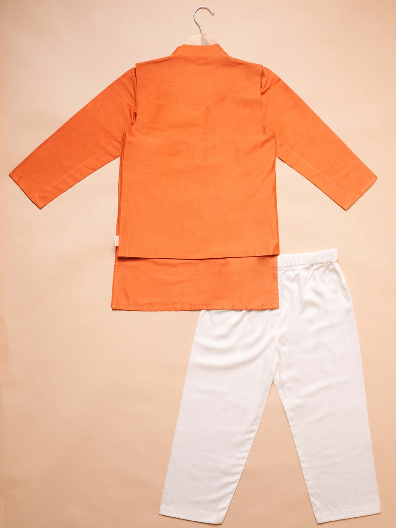 Kesari weave Jacket Set