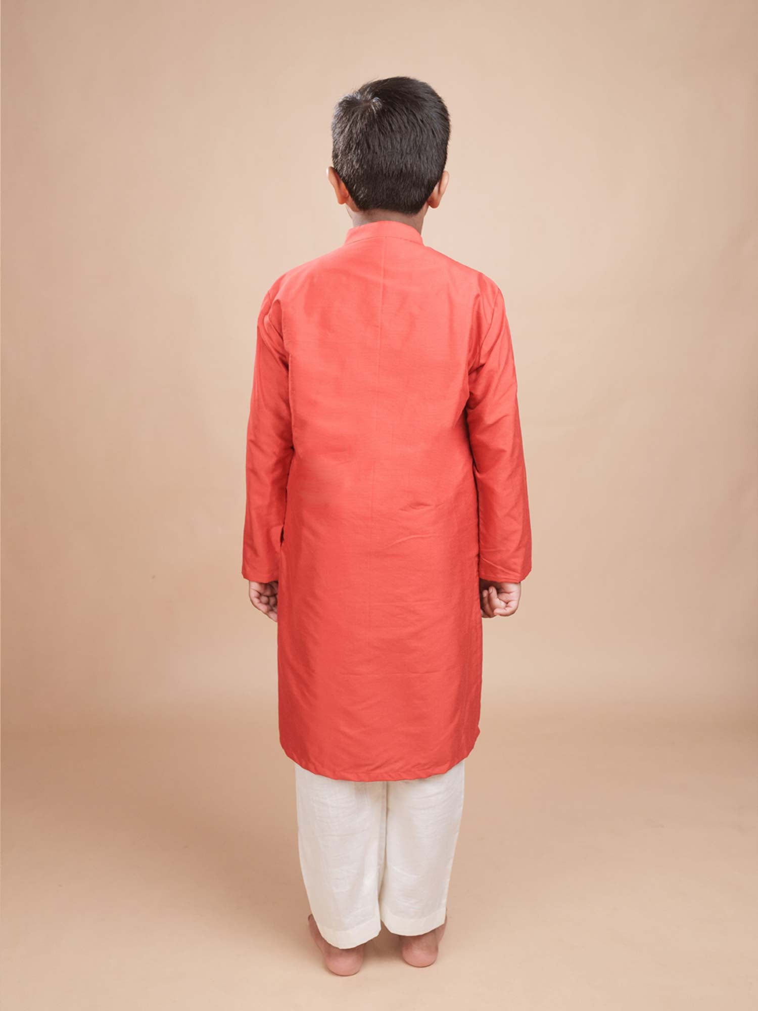 Lal Gota Patti Kurta Set