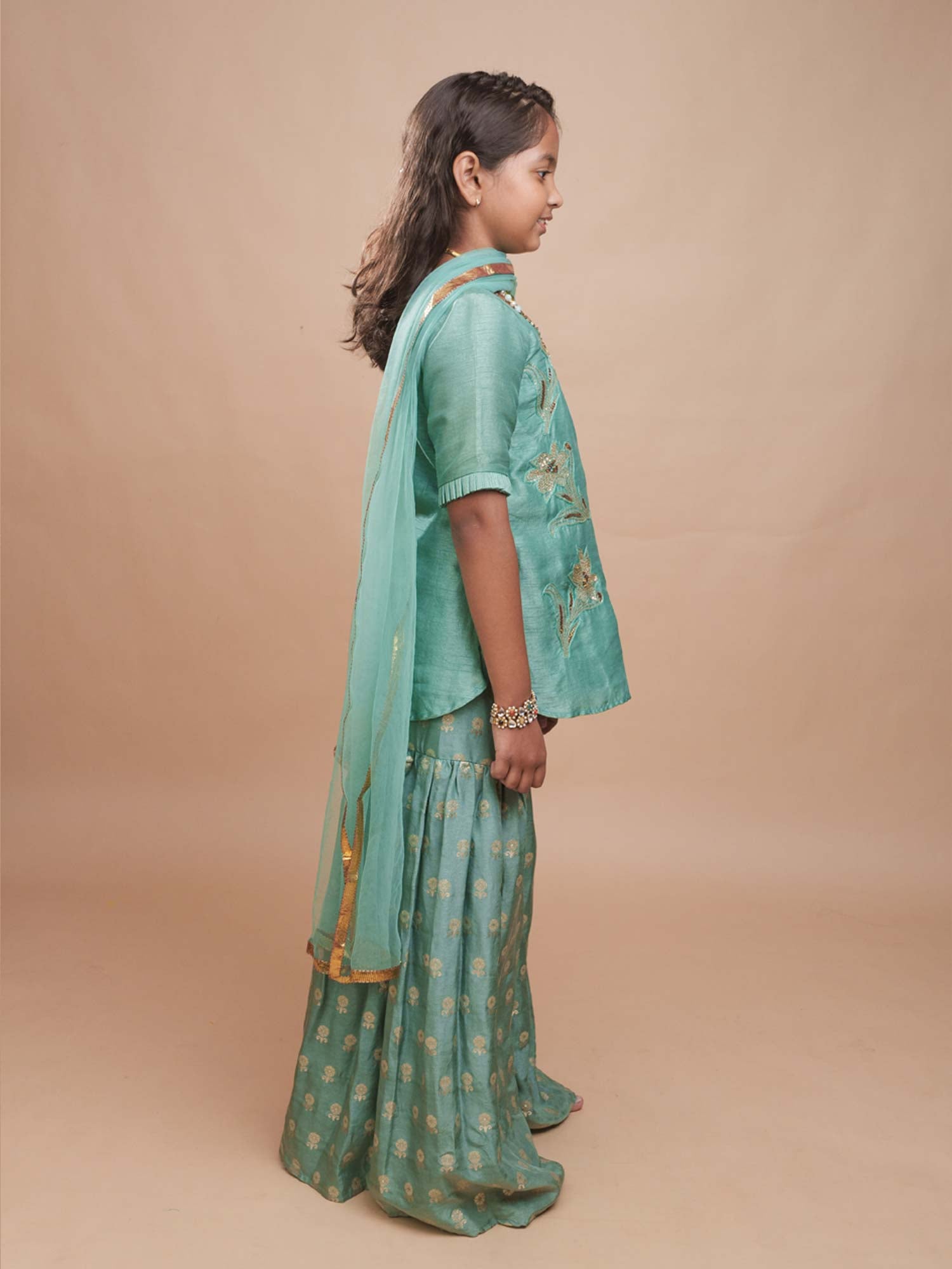 Hara Gul Sharara Set