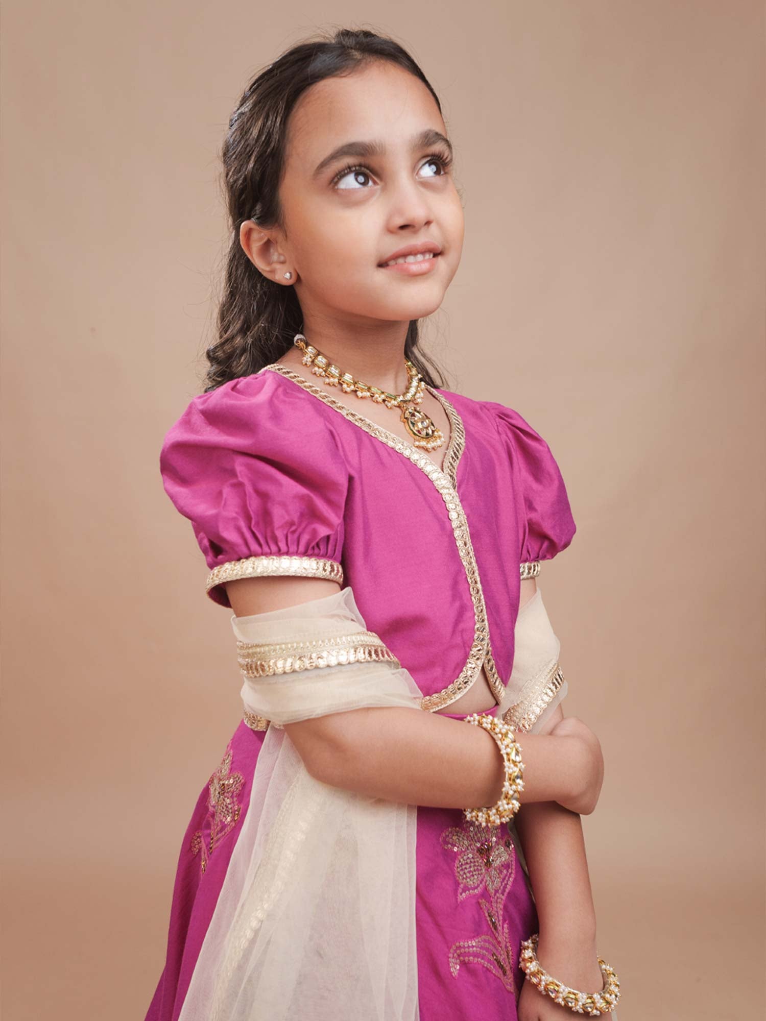 Gulnaar Embroidered Lehenga Set