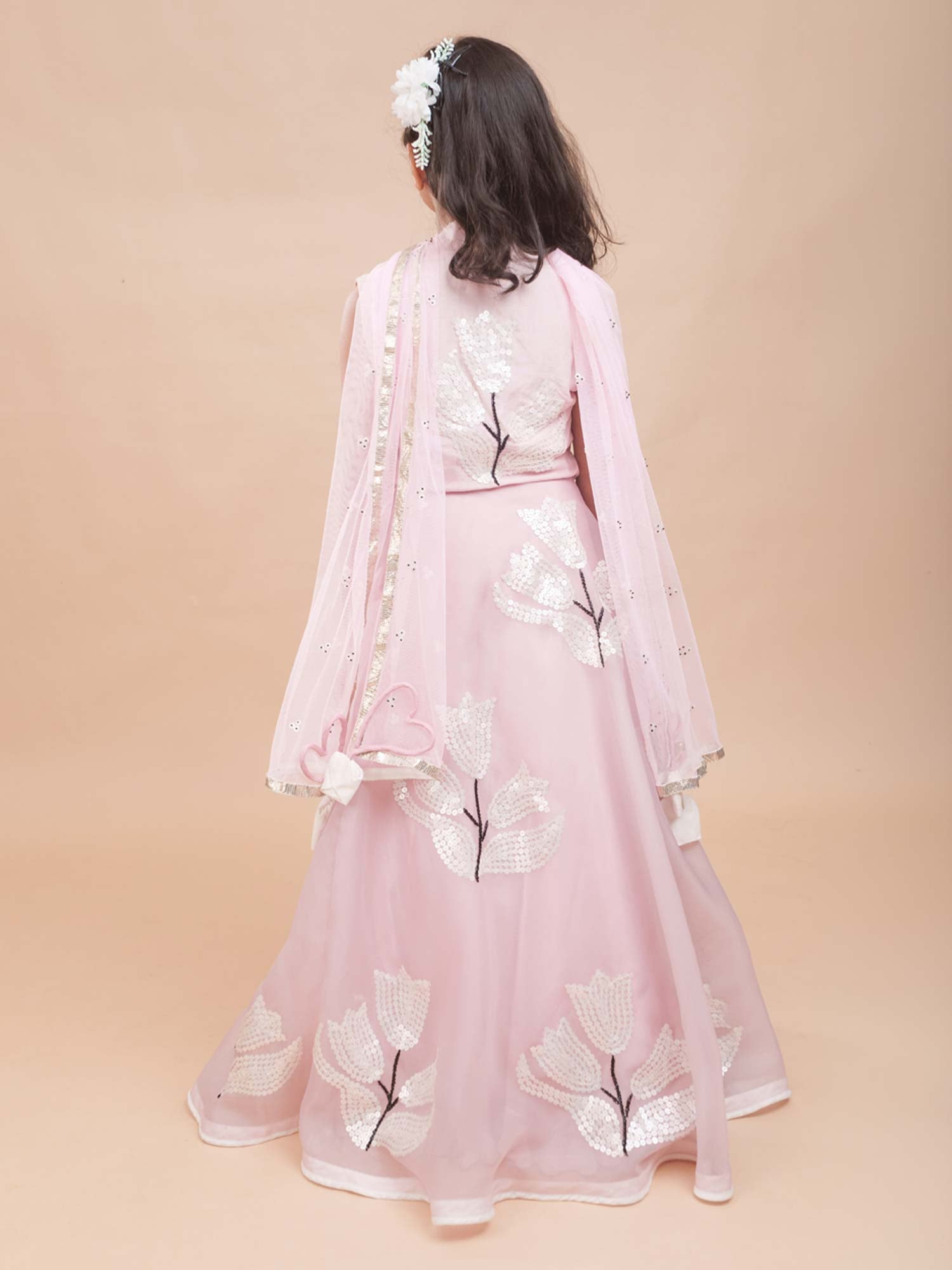 Blush Tulip Lehenga Set