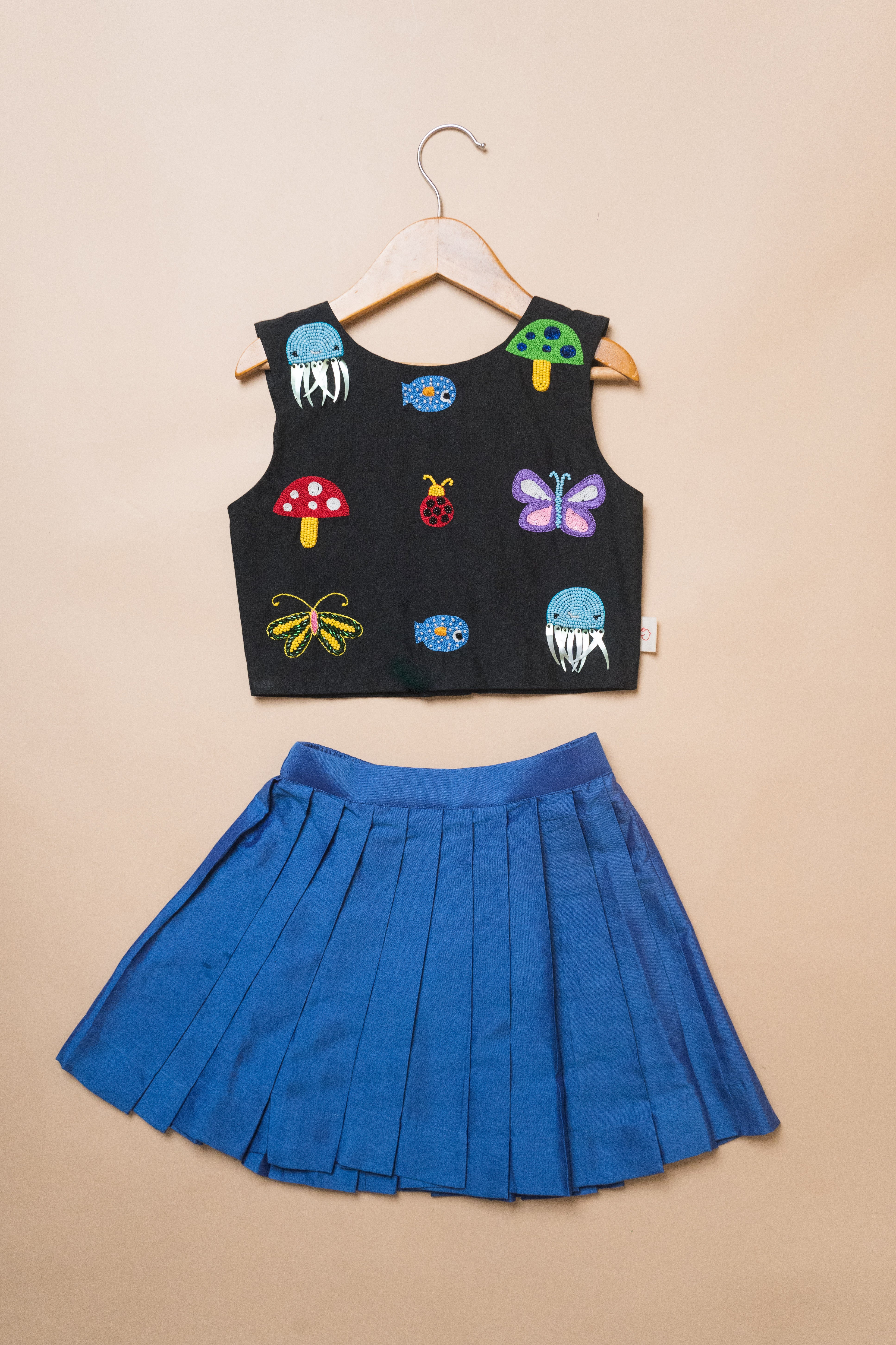Enchanted Forest Skirt Top Set
