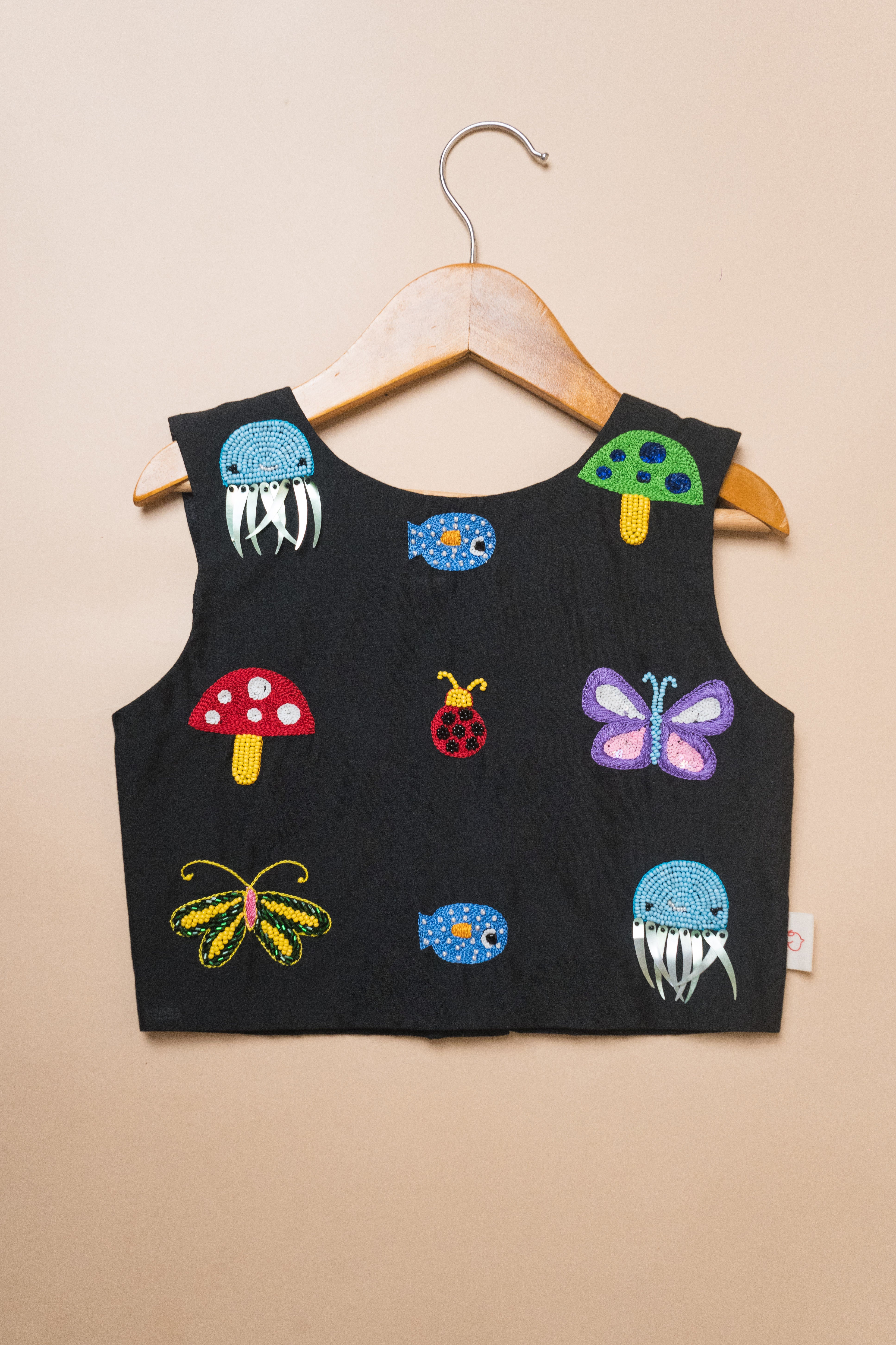 Enchanted Forest Skirt Top Set