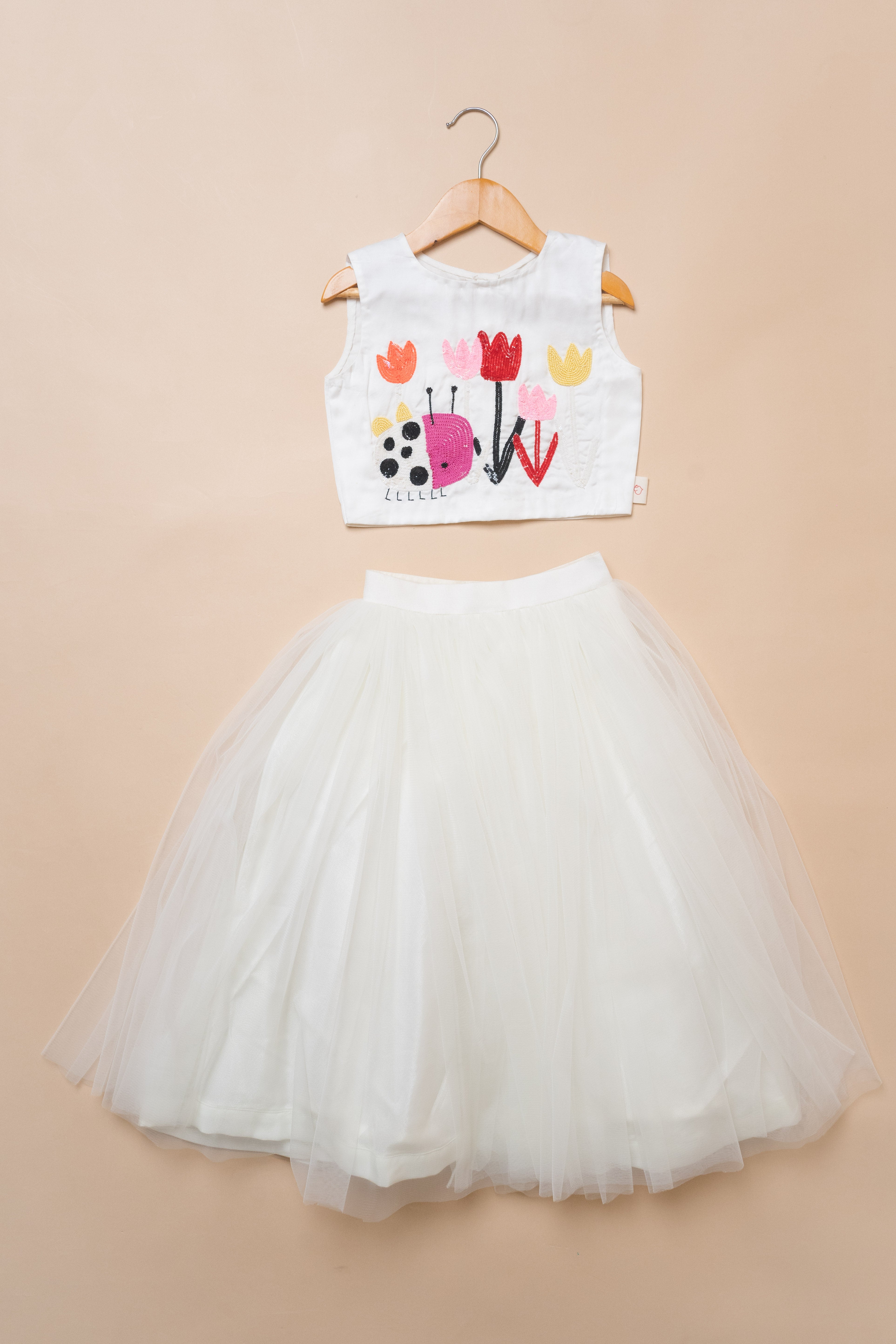 Ladybug Garden Skirt Set