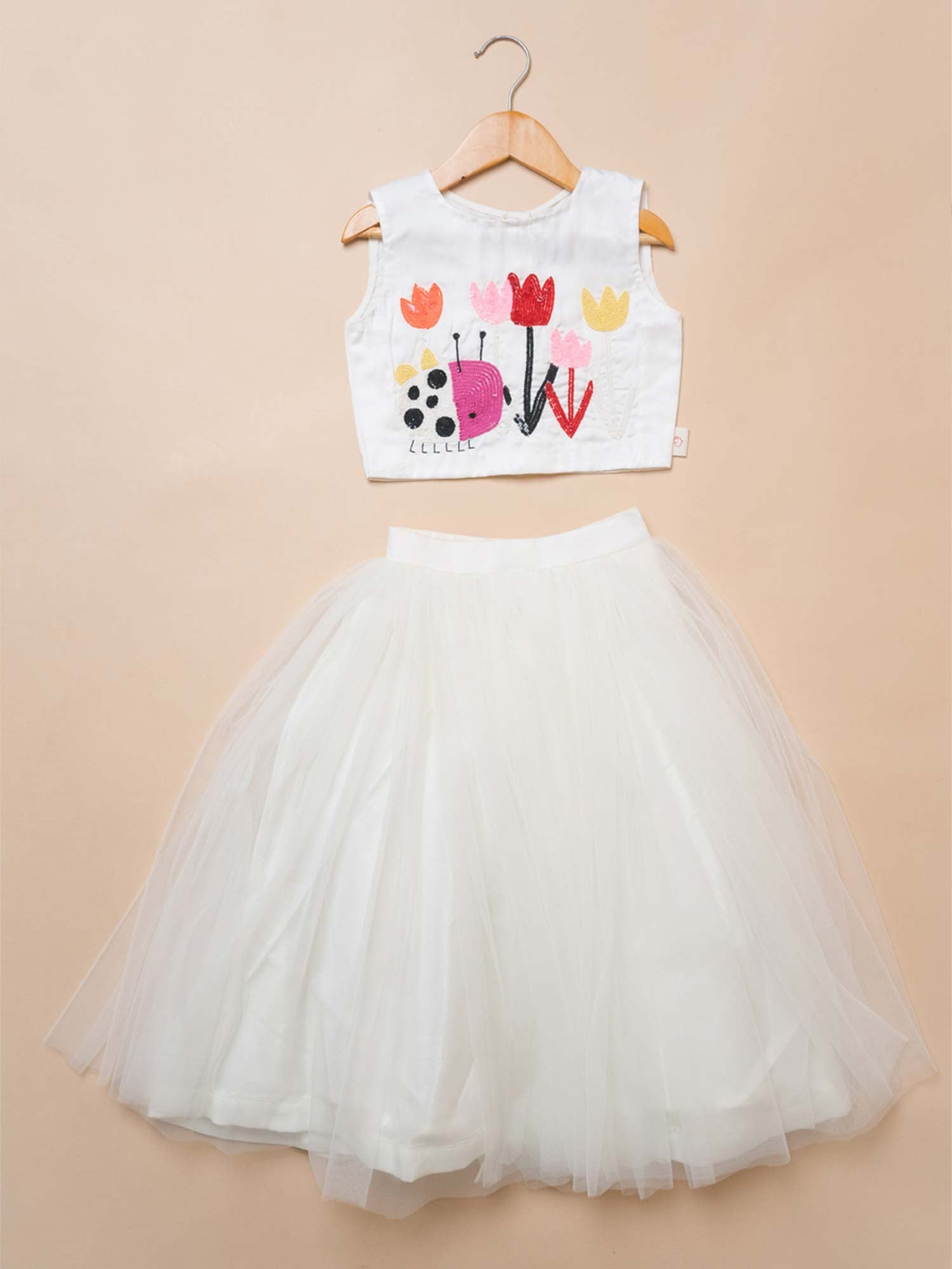 Ladybug Garden Skirt Set
