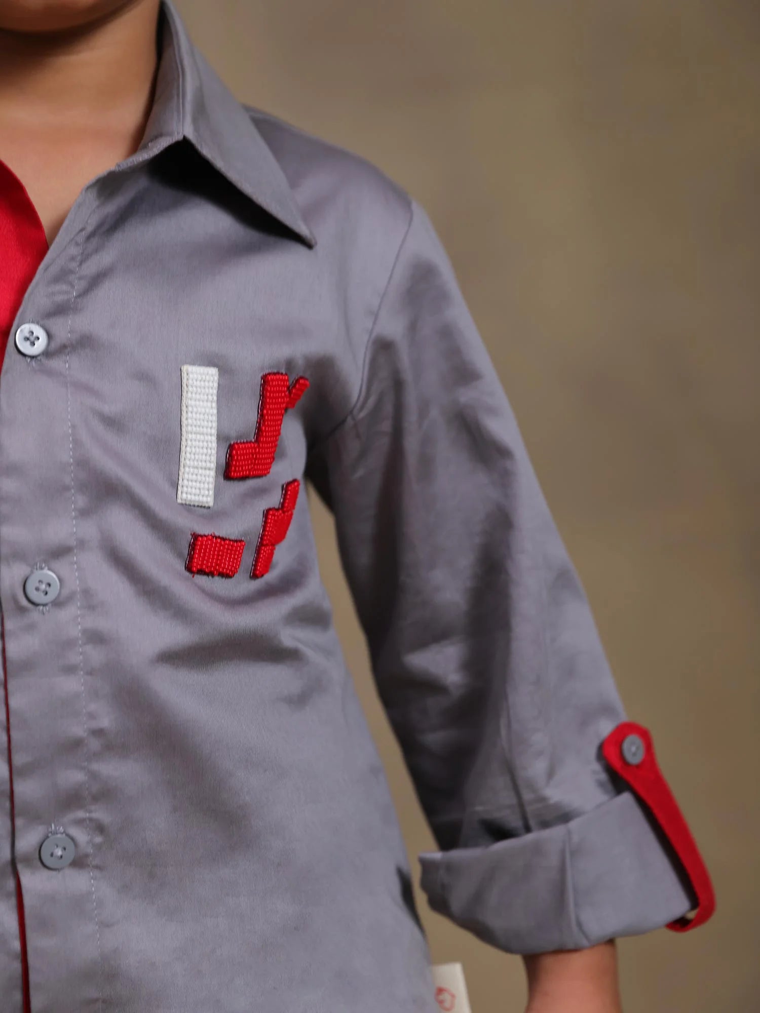 Tetris Tales Grey Shirt