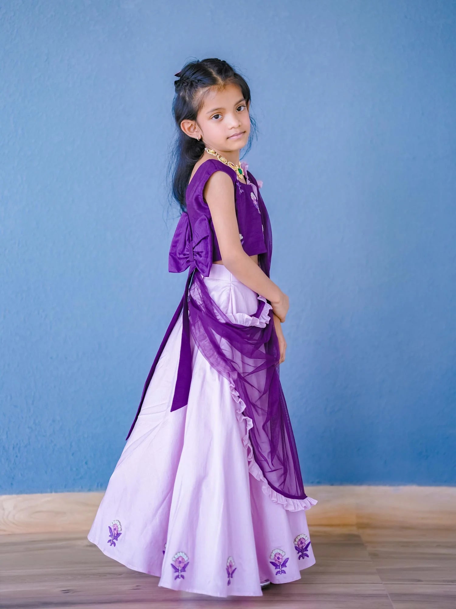 Pari Lavender Lehenga Choli Set